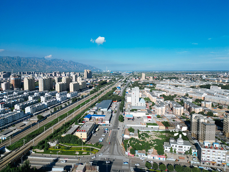 土默特右旗 沟门镇 萨拉齐 大雁滩 航拍图片素材