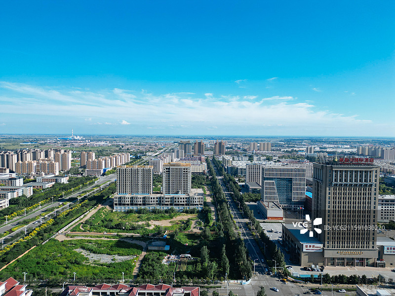 土默特右旗 沟门镇 萨拉齐 大雁滩 航拍图片素材