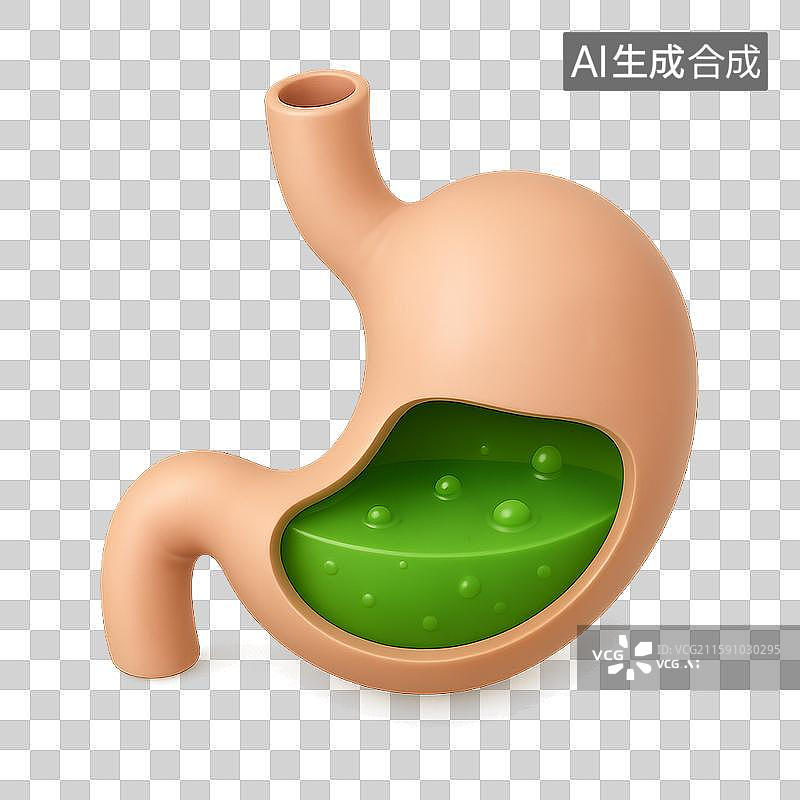 【AI数字艺术】胃图片素材