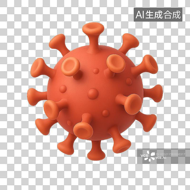 【AI数字艺术】病毒图片素材