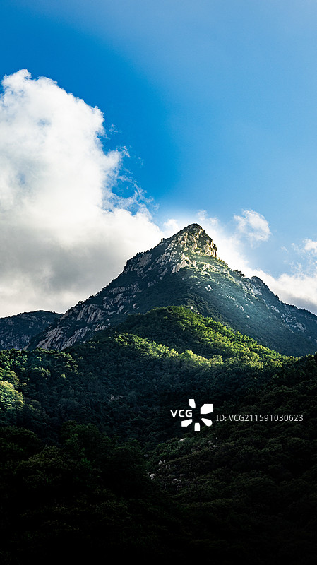 泰山天烛峰景观图片素材