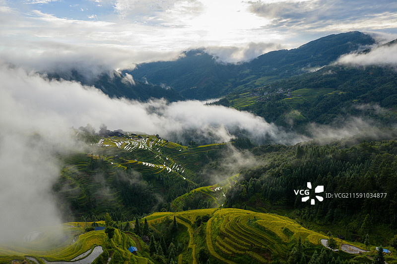 贵州加榜梯田15图片素材