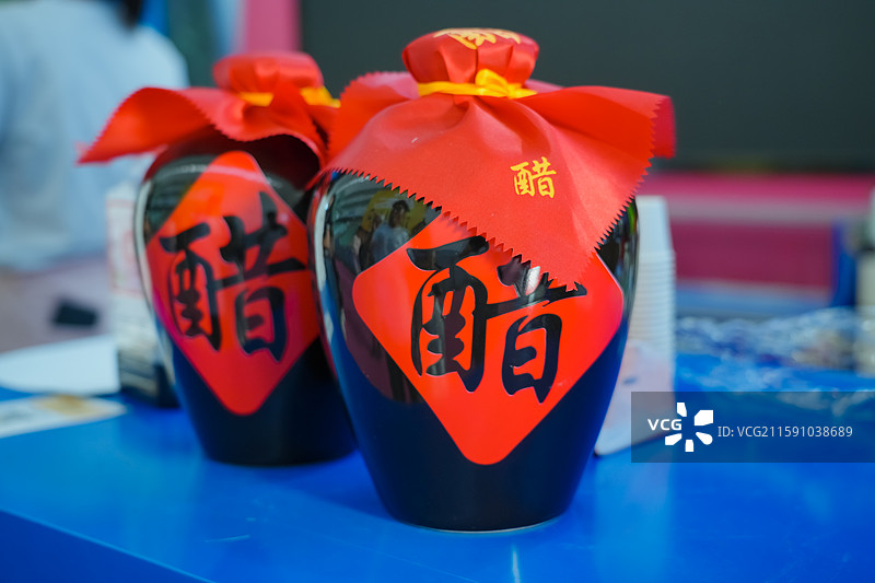 醋坛子  山西老陈醋  醋  油盐酱醋 非物质文化遗产图片素材