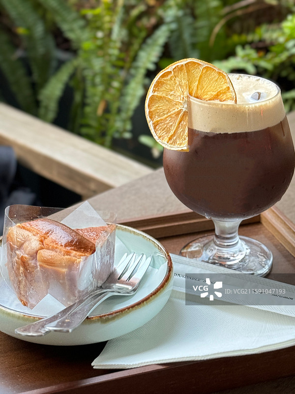 咖啡和糕点图片素材