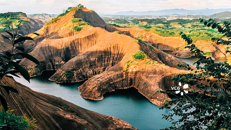 高椅岭的“大蜥蜴”图片素材