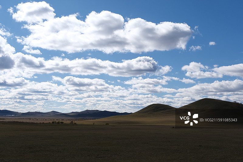 河北承德围场御道口草原森林风景区自然风光图片素材