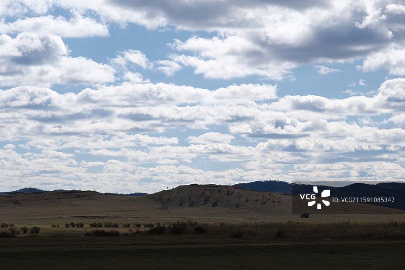 河北承德围场御道口草原森林风景区自然风光图片素材