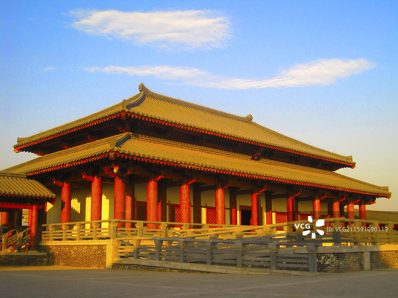 河南漯河许慎文化园字圣殿图片素材