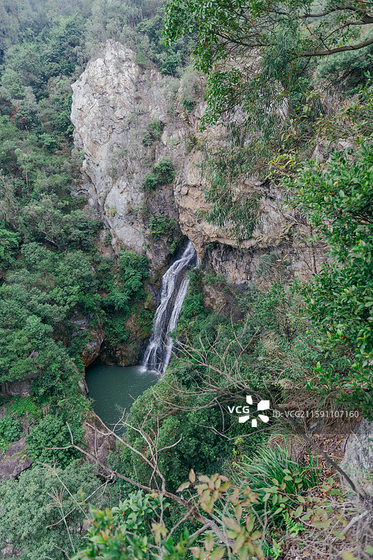 温州仙岩梅雨瀑图片素材