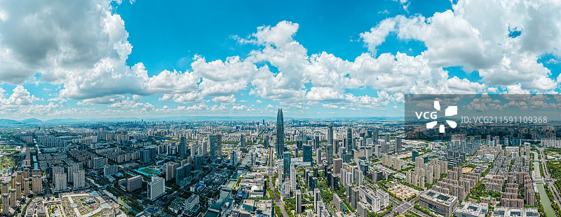 宁波中心东部新城高清4K航拍图片图片素材