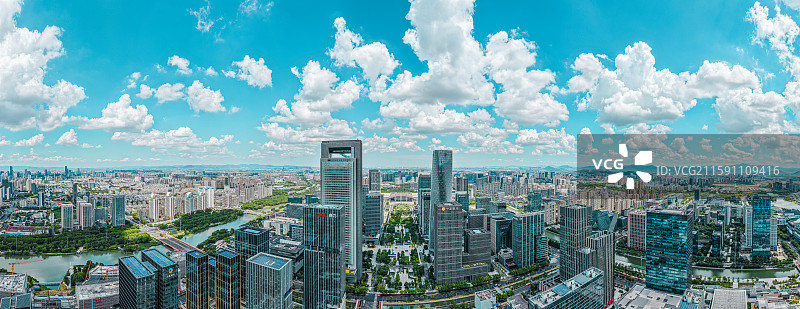 宁波中心东部新城高清4K航拍图片图片素材