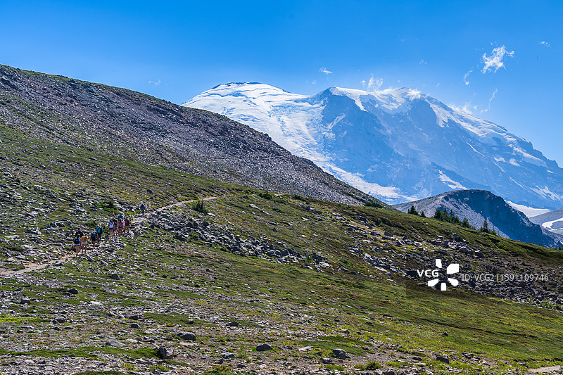美国 Mt Rainer 雷尼尔山国家公园图片素材