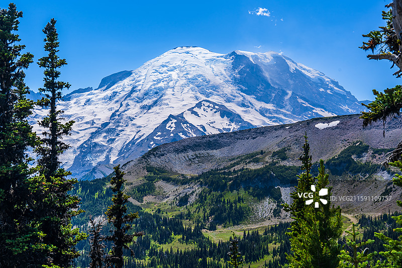 美国 Mt Rainer 雷尼尔山国家公园图片素材