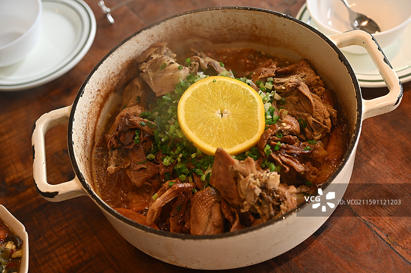 姜母鸭图片素材