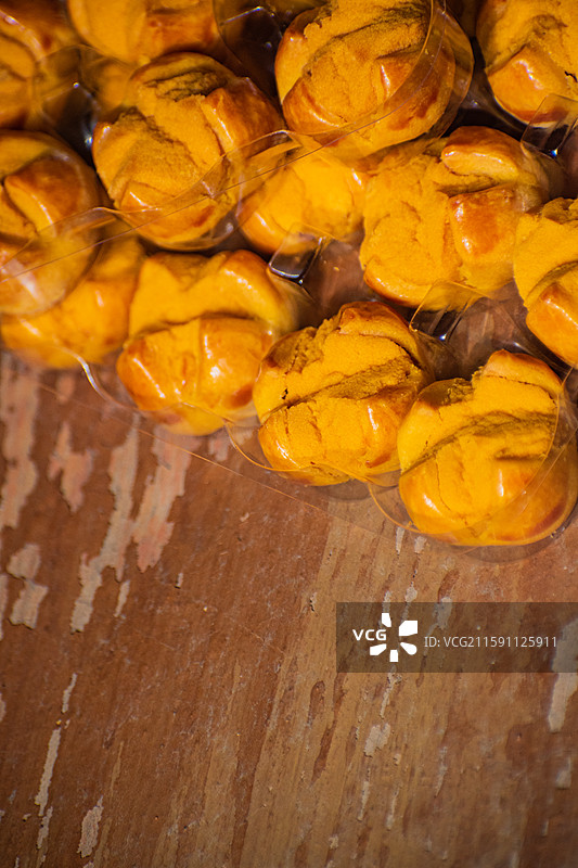 开口笑、咸蛋黄小饼、酥饼、点心、桃酥图片素材