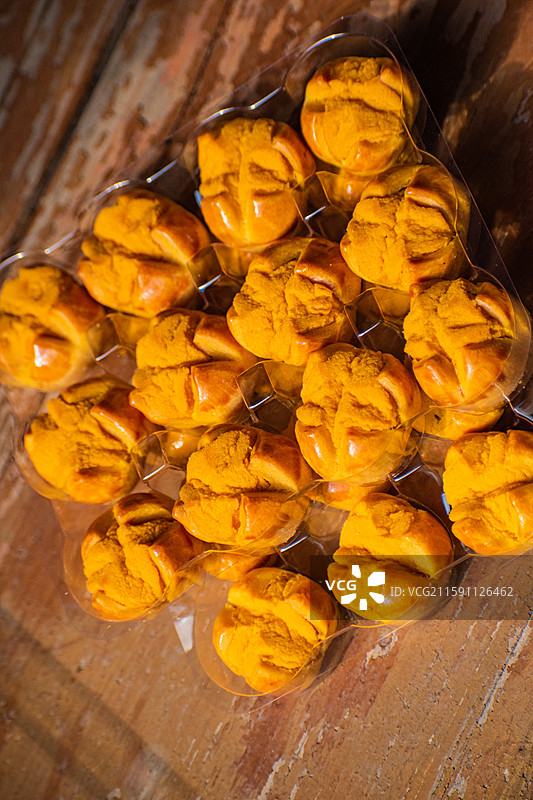 开口笑、咸蛋黄小饼、酥饼、点心、桃酥图片素材