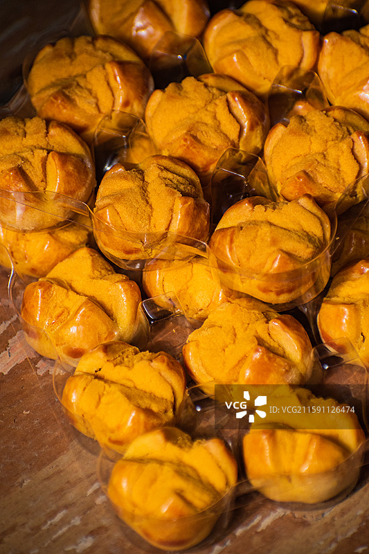 开口笑、咸蛋黄小饼、酥饼、点心、桃酥图片素材