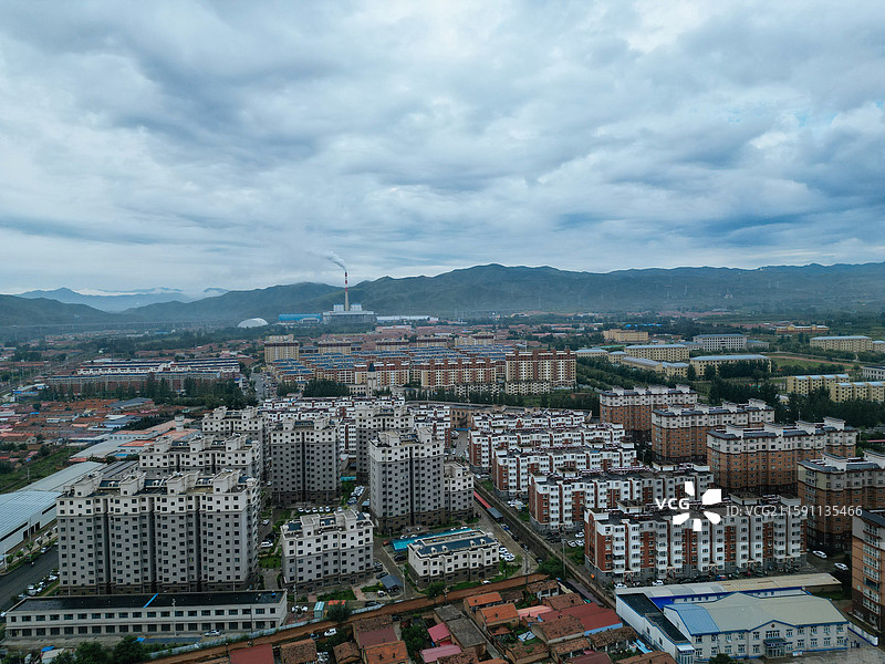 怀安县 沙家屯 柴沟堡 航拍 风光图片素材