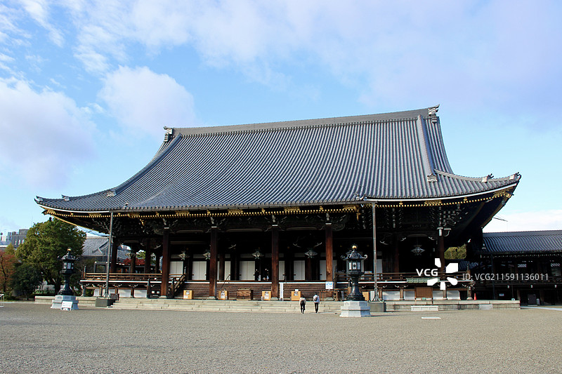 日本京都东本愿寺图片素材