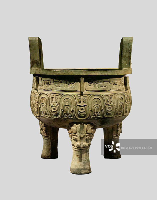 古代文明，青铜器，西周，大克鼎图片素材