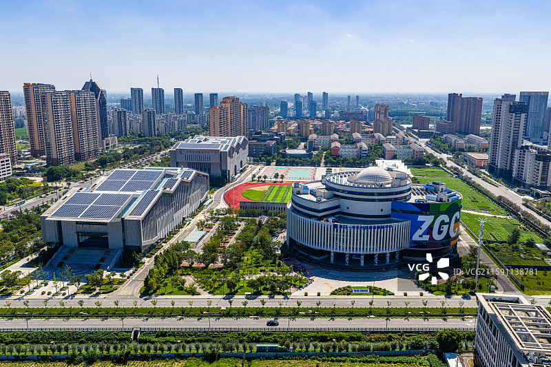 洪泽区城市风光图片素材