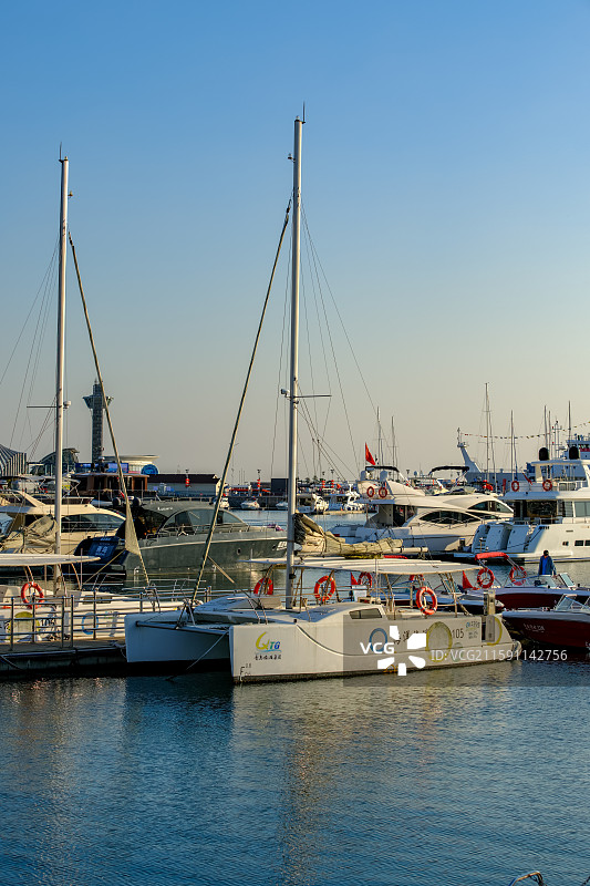 山东青岛奥林匹克帆船中心·奥帆海洋文化旅游区图片素材