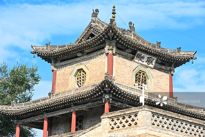 山西长治上党门图片素材