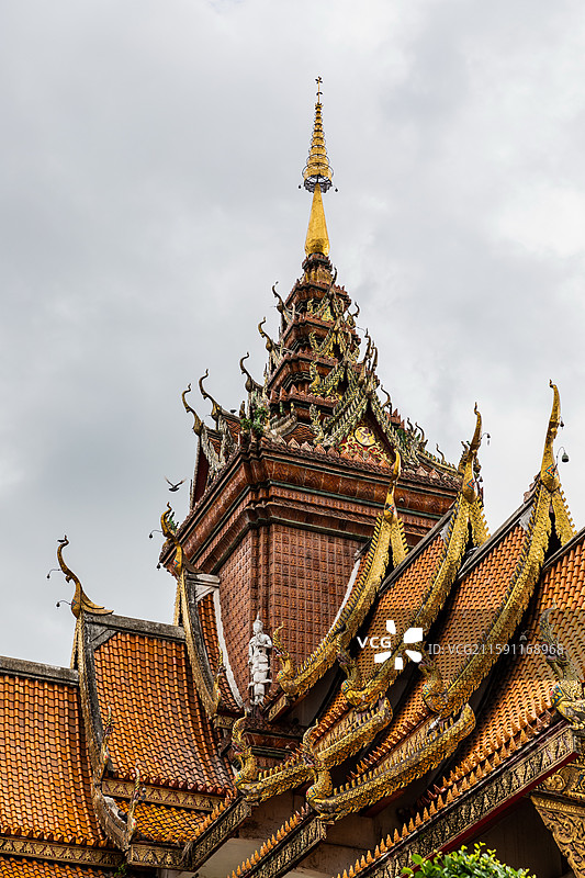 泰国清迈布帕兰寺图片素材