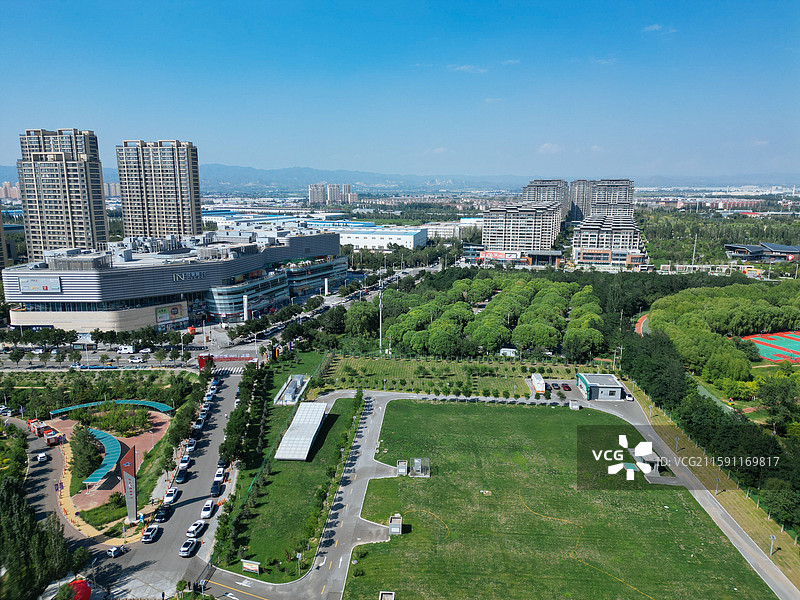 包头市 青山区 奥体公园 体育中心 建设路 九原区图片素材