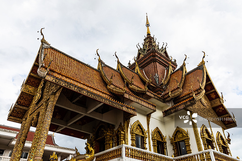 泰国清迈布帕兰寺图片素材