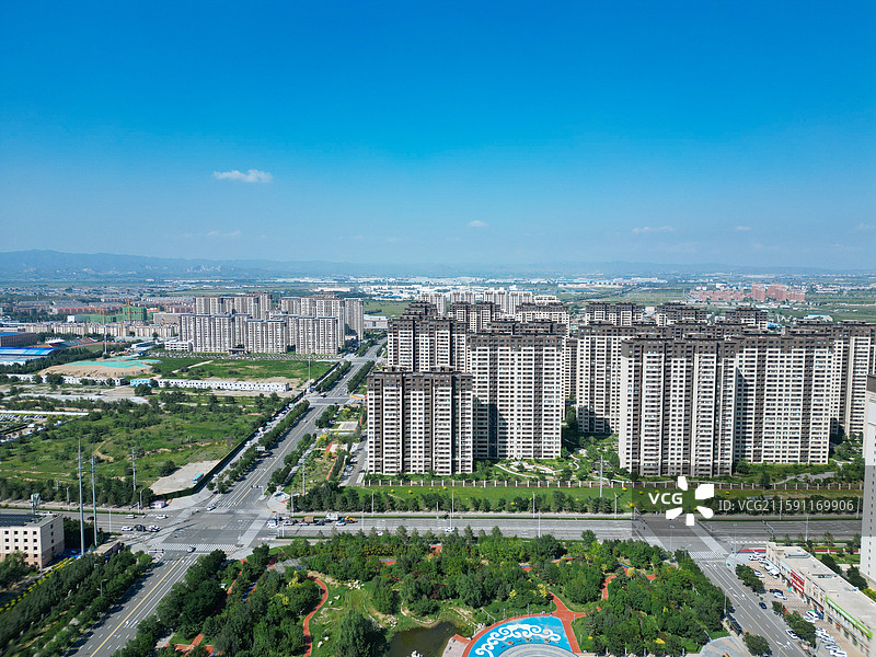 包头市 青山区 奥体公园 体育中心 建设路 九原区图片素材