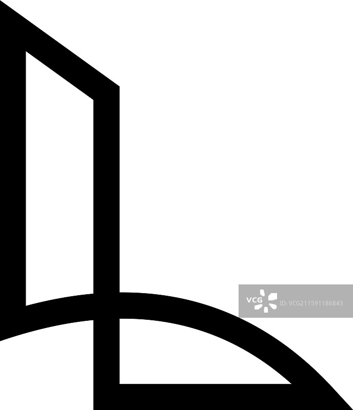 创意字母L标志设计图片素材