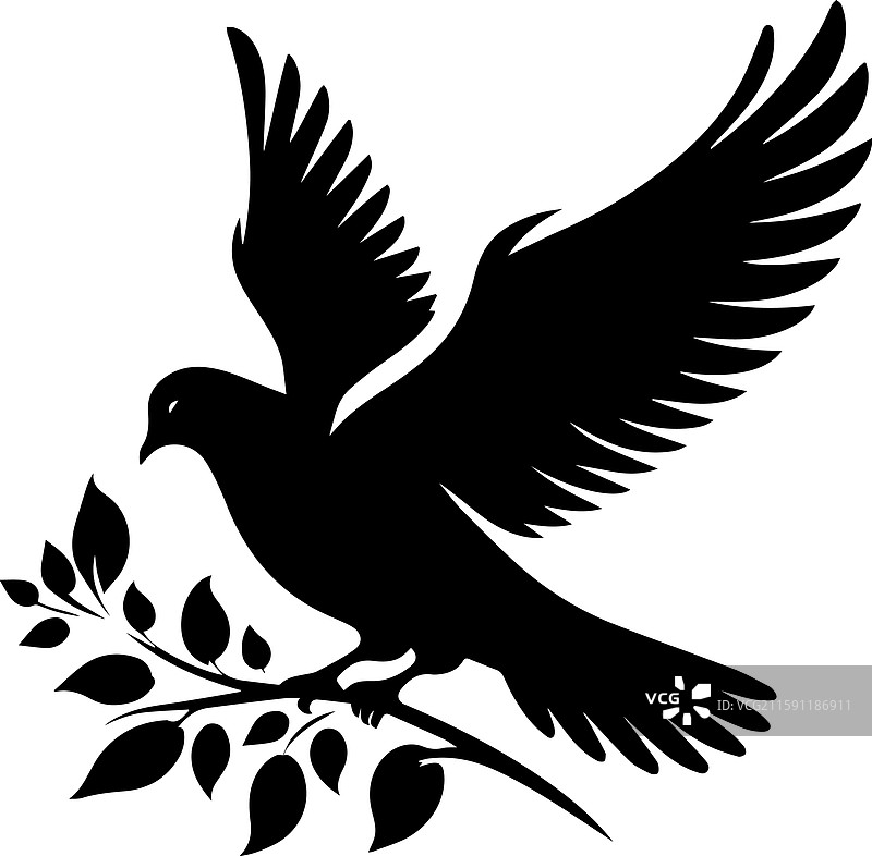 飞鸟剪影1图片素材