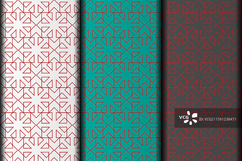 红色图案设计模板图片素材