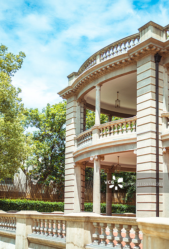 上海音乐学院汾阳路校区城市音乐会客厅，原天赐大宅图片素材