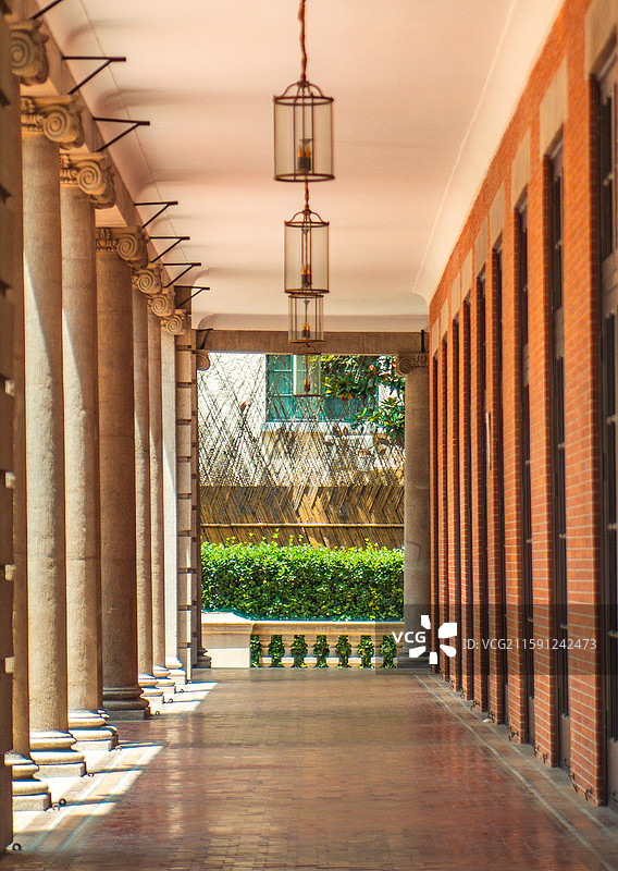 上海音乐学院汾阳路校区城市音乐会客厅，原天赐大宅图片素材