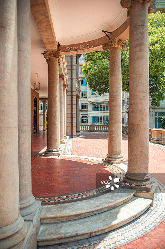 上海音乐学院汾阳路校区城市音乐会客厅，原天赐大宅图片素材