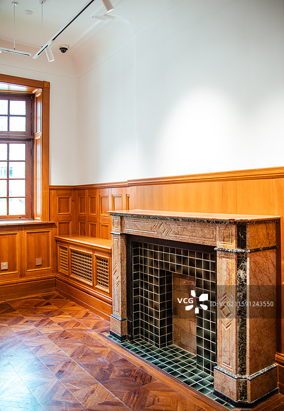 上海音乐学院汾阳路校区东方乐器博物馆内部景观图片素材