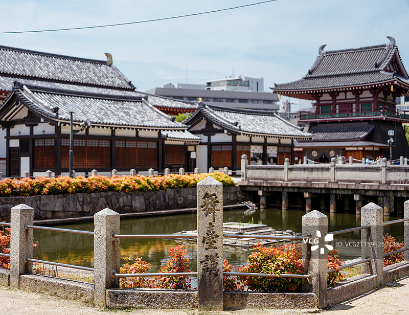 四天王寺外景图片素材