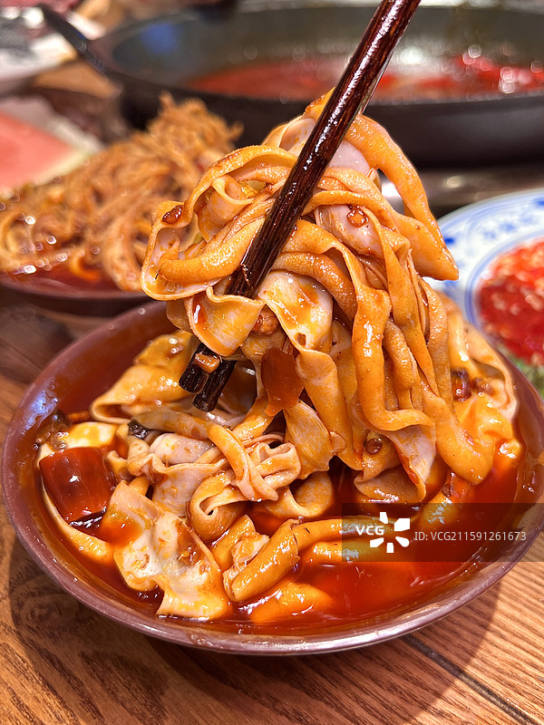 复古火锅店美食火锅图片素材