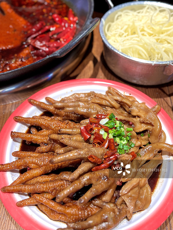 复古火锅店美食火锅图片素材