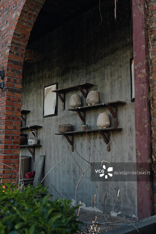 上海 金山嘴渔村图片素材