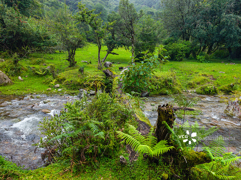云南省德宏州盈江县诗蜜娃底风景区图片素材