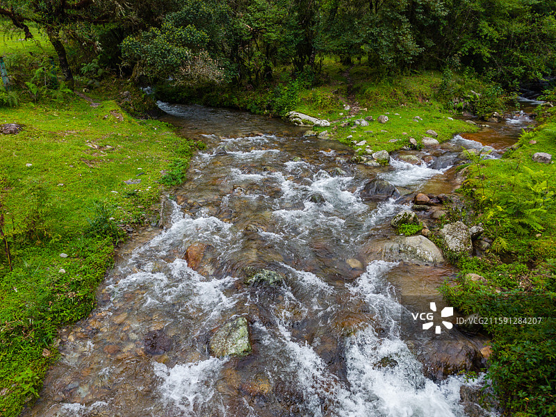云南省德宏州盈江县诗蜜娃底风景区图片素材