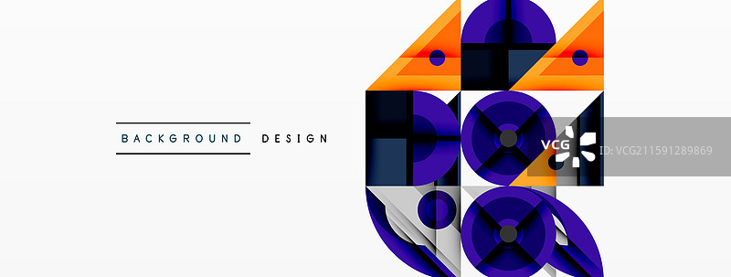 动态几何构图，带有锐利的角度图片素材