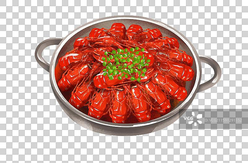 中国特色小吃美食 小龙虾图片素材