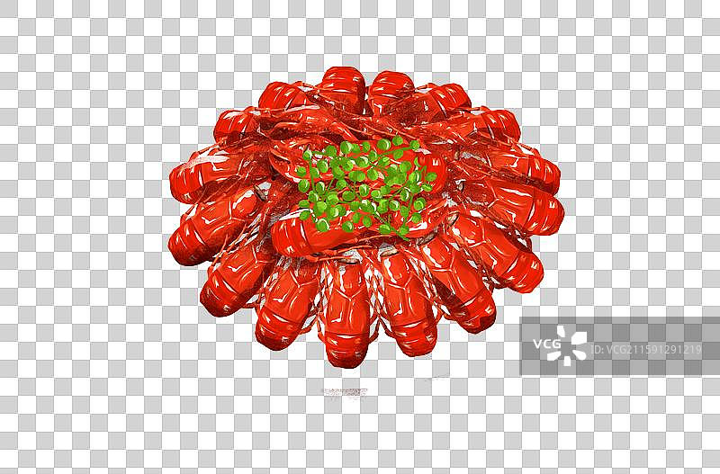 中国特色小吃美食 小龙虾图片素材