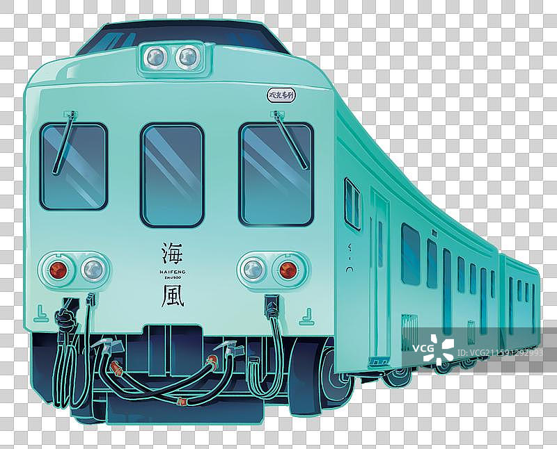 观光火车图片素材