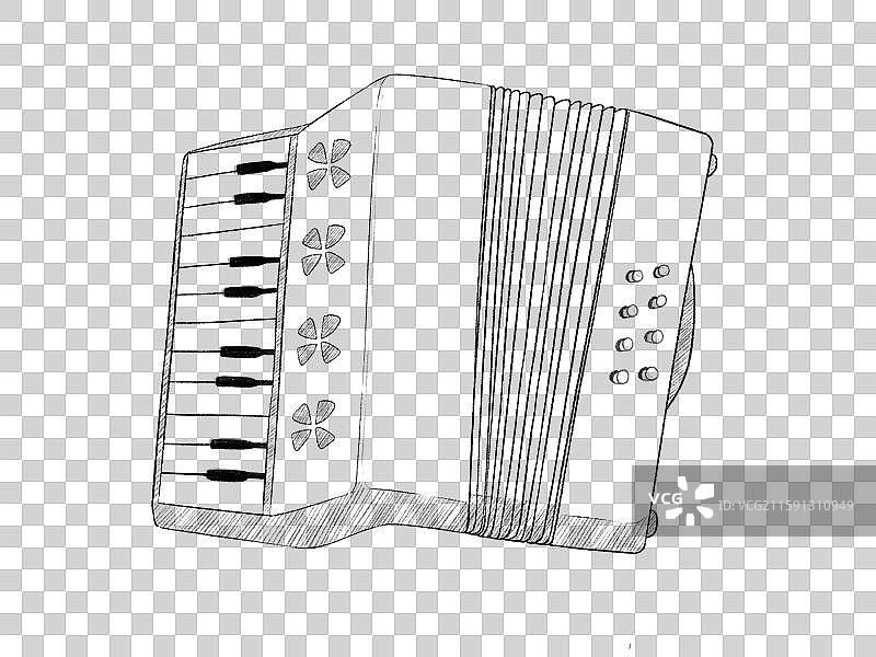 手风琴图片素材