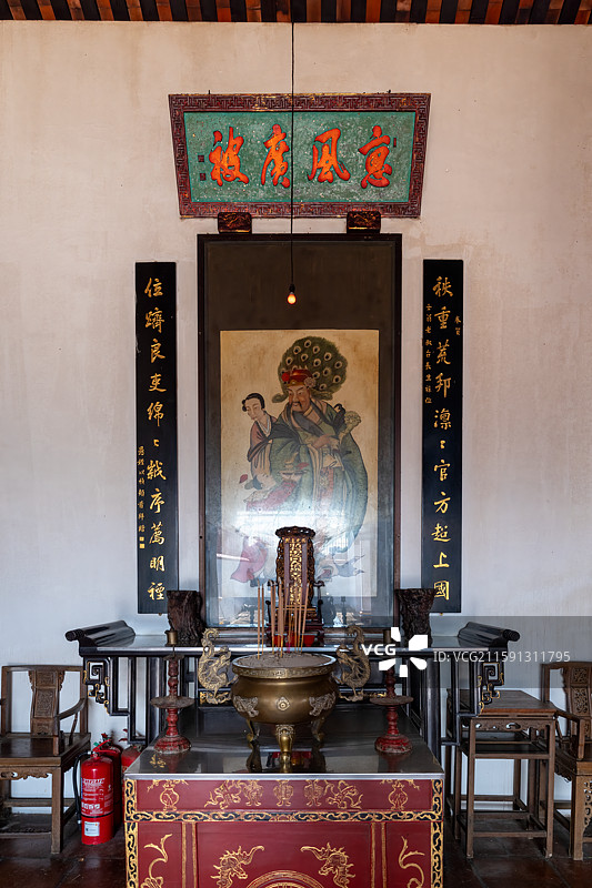 马来西亚马六甲三宝庙图片素材